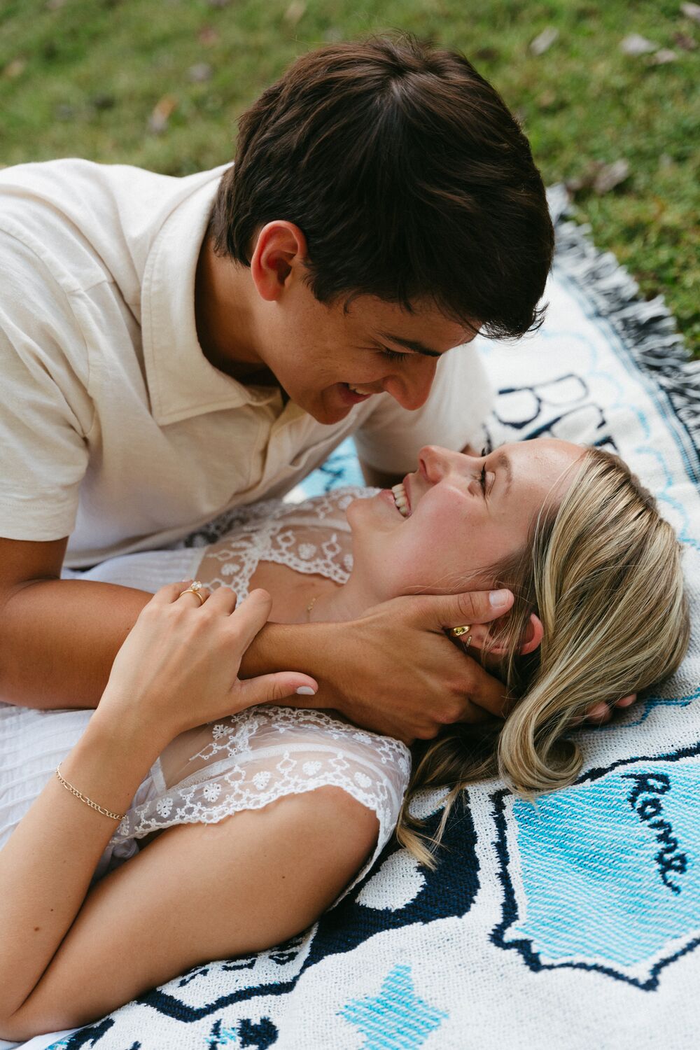 Abby and Jacob during their engagement session