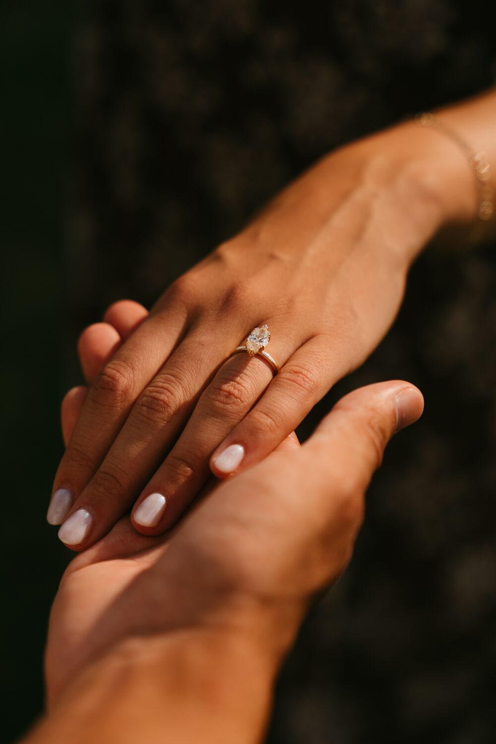 An engagement portrait of Abby and Jacob